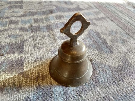 Authentieke vintage bronze bellen (groot) 1000 - 1400 gram