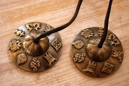 Tingsha (brons) -Gelukssymbolen