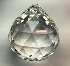 Asfour  regenboogkristal bol 40 mm. (20)