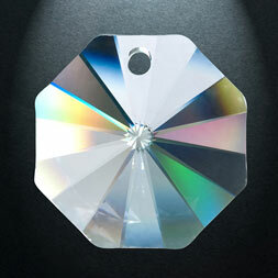 Asfour regenboogkristal Octagon, 14 mm (100)